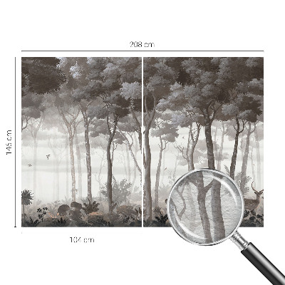 Fototapet la comandă pentru dormitor Maci roșii