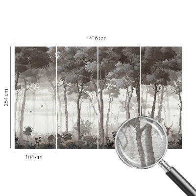 Fototapet la comandă pentru dormitor Maci roșii