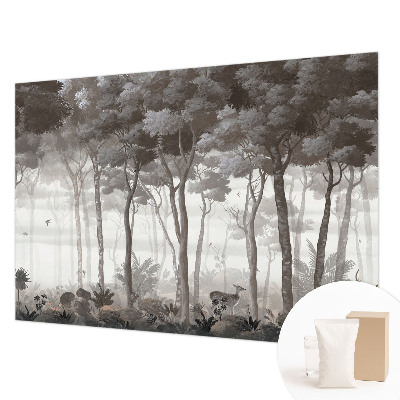 Fototapet la comandă pentru dormitor Maci roșii