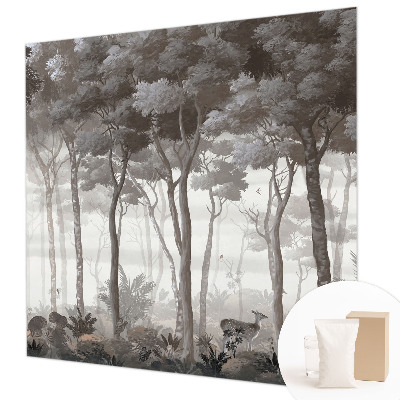 Fototapet la comandă pentru dormitor Maci roșii