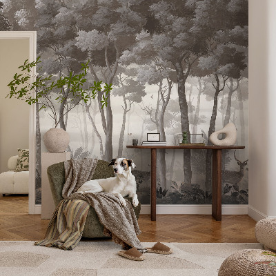 Fototapet la comandă pentru dormitor Maci roșii