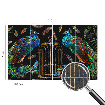 Fototapet modern Påfugl billede