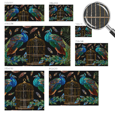 Fototapet modern Påfugl billede