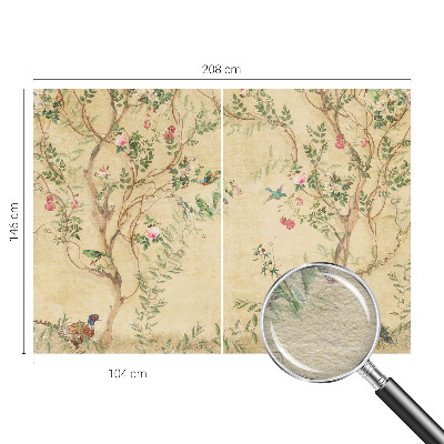 Tapet foto Flamingi roz