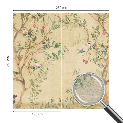 Tapet foto Flamingi roz