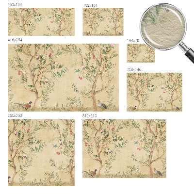 Tapet foto Flamingi roz