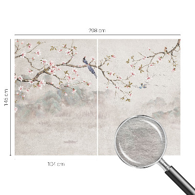 Fototapet decorativ pe perete Scenă exotică