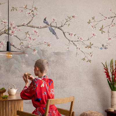 Fototapet decorativ pe perete Scenă exotică