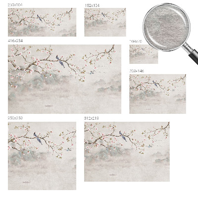 Fototapet decorativ pe perete Scenă exotică