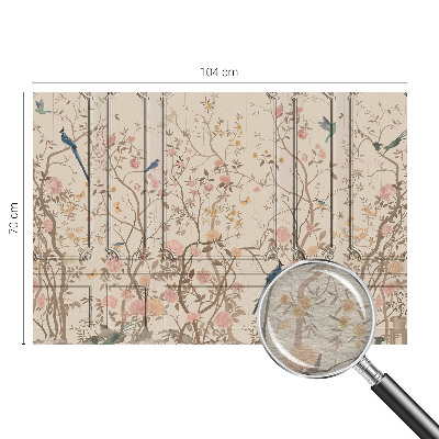 Fototapet modern Idilă florală