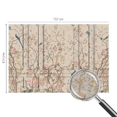 Fototapet modern Idilă florală