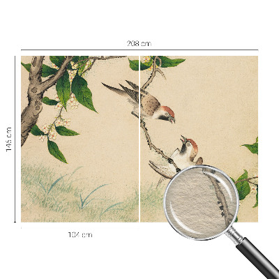 Tapet foto decorativ Art Nouveau colorat