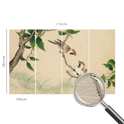 Tapet foto decorativ Art Nouveau colorat