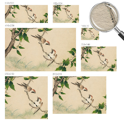 Tapet foto decorativ Art Nouveau colorat