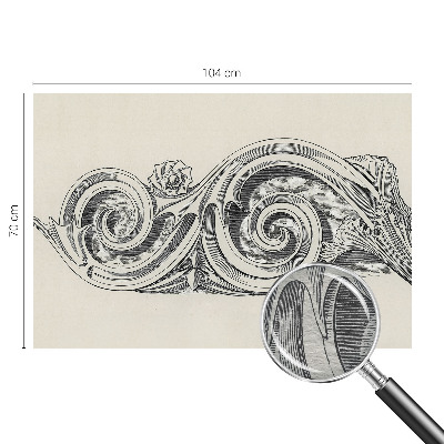 Fototapet pentru dormitor Macarale și munți