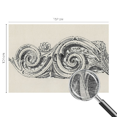 Fototapet pentru dormitor Macarale și munți