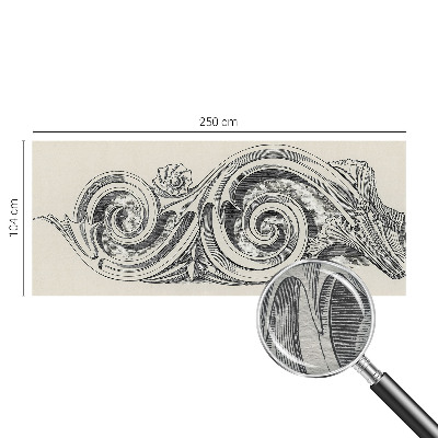 Fototapet pentru dormitor Macarale și munți