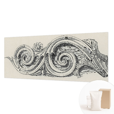 Fototapet pentru dormitor Macarale și munți