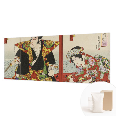 Fototapet vlies pentru living Simetria florală