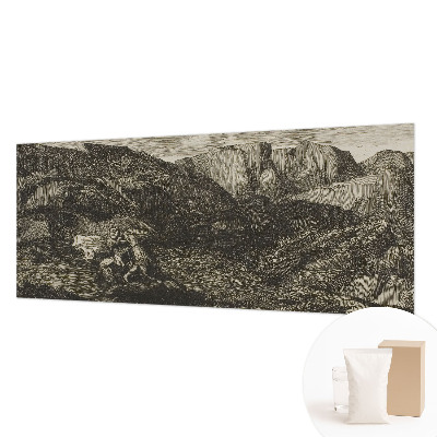 Fototapet modern pentru living Peisaj japonez