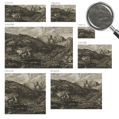 Fototapet modern pentru living Peisaj japonez