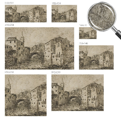 Fototapet la comandă Peisaj pitoresc