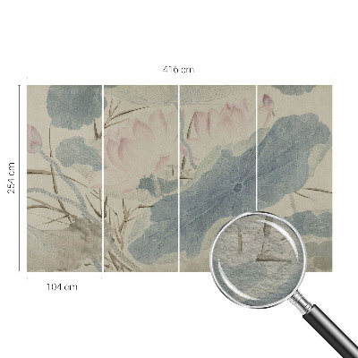 Fototapet modern la comandă Ilustrație naturală