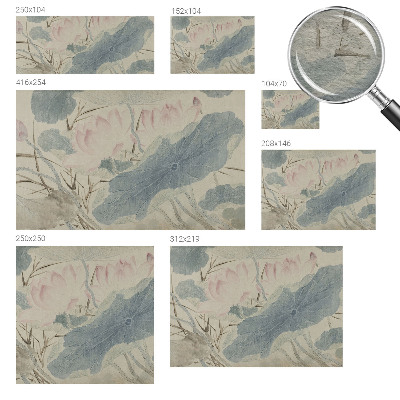 Fototapet modern la comandă Ilustrație naturală