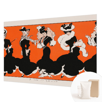 Fototapet la comandă pentru living Subtilitate florală