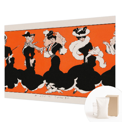 Fototapet la comandă pentru living Subtilitate florală