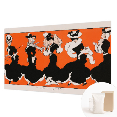 Fototapet la comandă pentru living Subtilitate florală