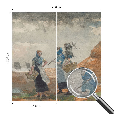 Fototapet la comandă pentru dormitor Ornament vegetal