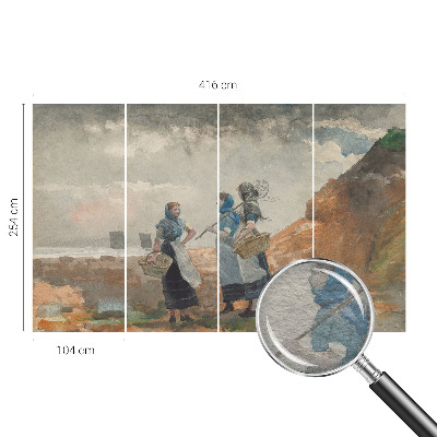 Fototapet la comandă pentru dormitor Ornament vegetal