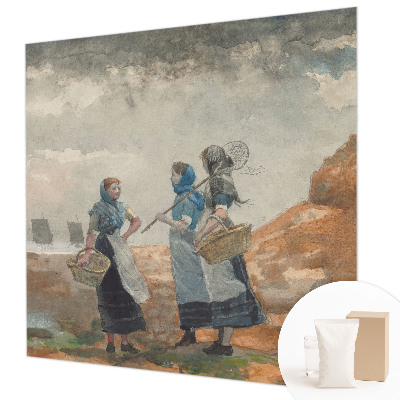 Fototapet la comandă pentru dormitor Ornament vegetal