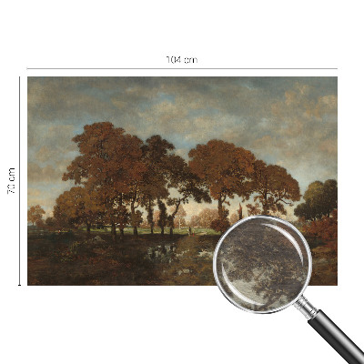 Tapet Eleganța păunului