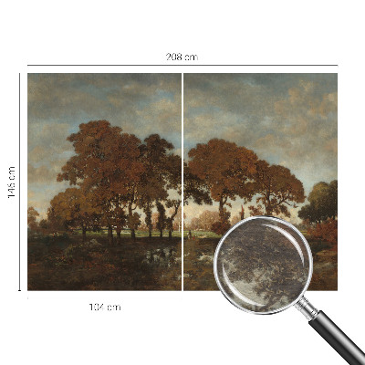 Tapet Eleganța păunului