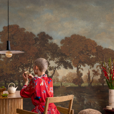 Tapet Eleganța păunului