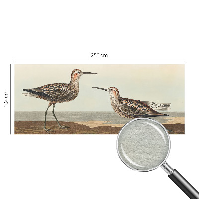 Fototapet la comandă pentru living Fuglesilhuetter