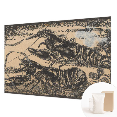 Fototapet decorativ pe perete Pajiște cu flori