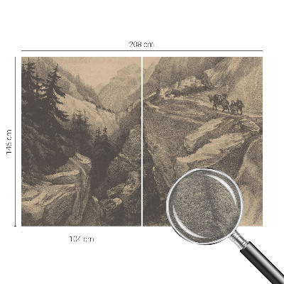 Fototapet modern Îngrijire parentală