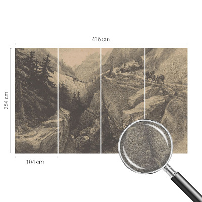 Fototapet modern Îngrijire parentală