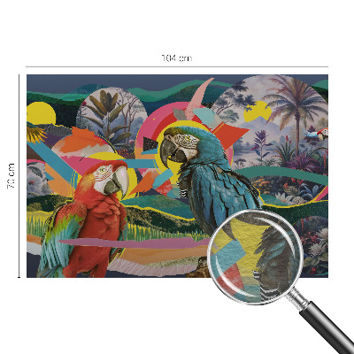 Fototapet modern pentru living Artă cu pisici