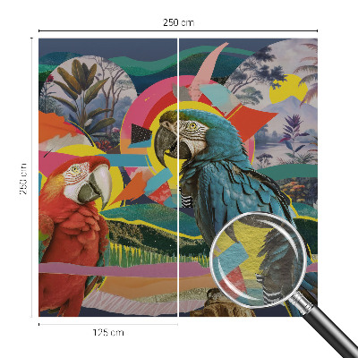 Fototapet modern pentru living Artă cu pisici