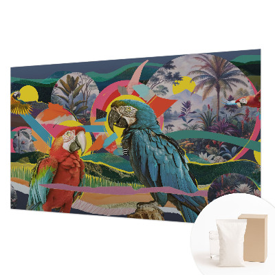 Fototapet modern pentru living Artă cu pisici