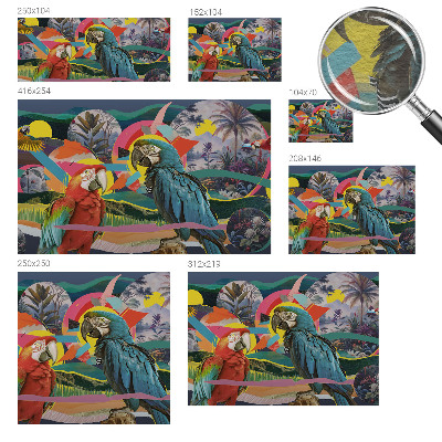 Fototapet modern pentru living Artă cu pisici