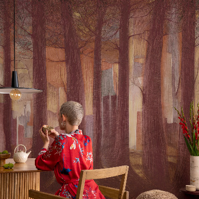 Fototapet pentru living Ornament clasic