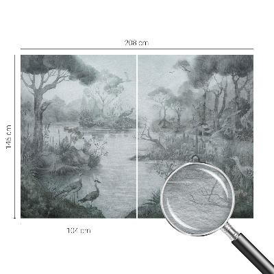 Fototapet la comandă pentru dormitor Vedere la mare