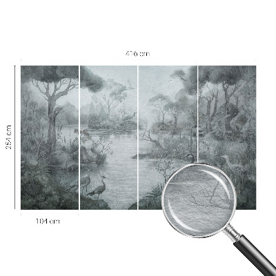 Fototapet la comandă pentru dormitor Vedere la mare