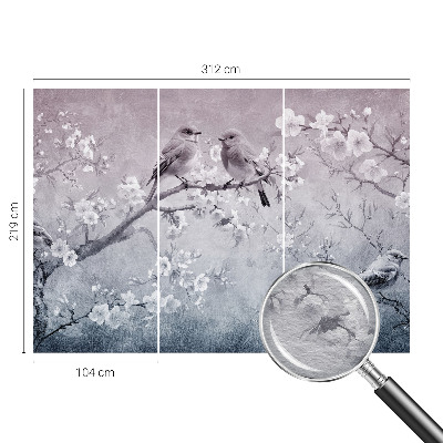 Fototapet vlies Flori de crin de zi