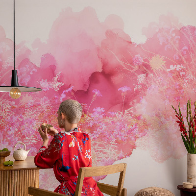 Fototapet la comandă Păsările din plante